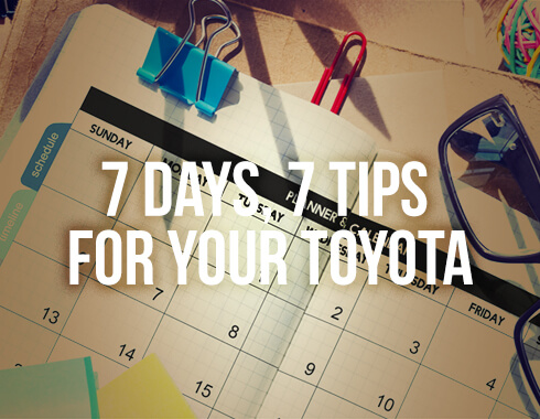 Toyota Car Care Tips